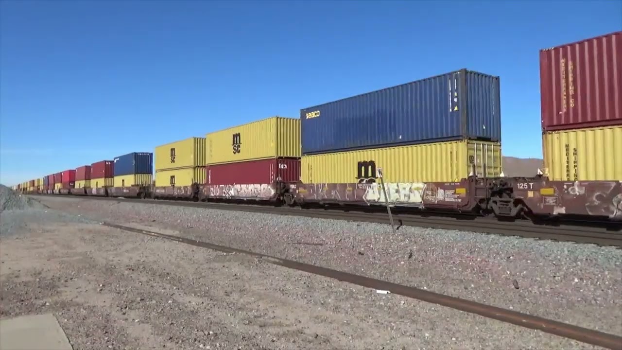 Railfanning at Daggett on the BNSF Needles Sub on 1-10-2026