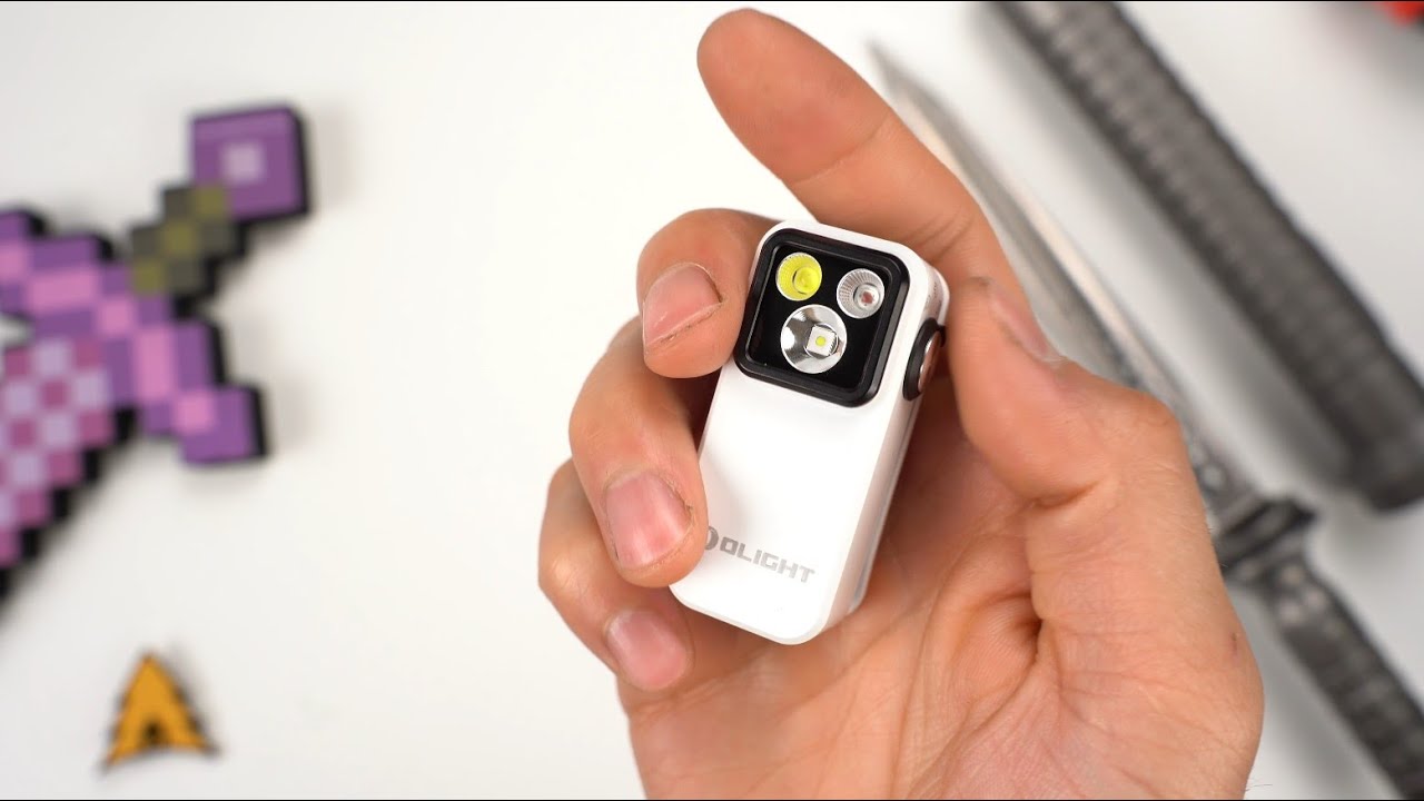 Фонарь Olight Oclip Pro White Luminus SFT-12/Red холодный белый