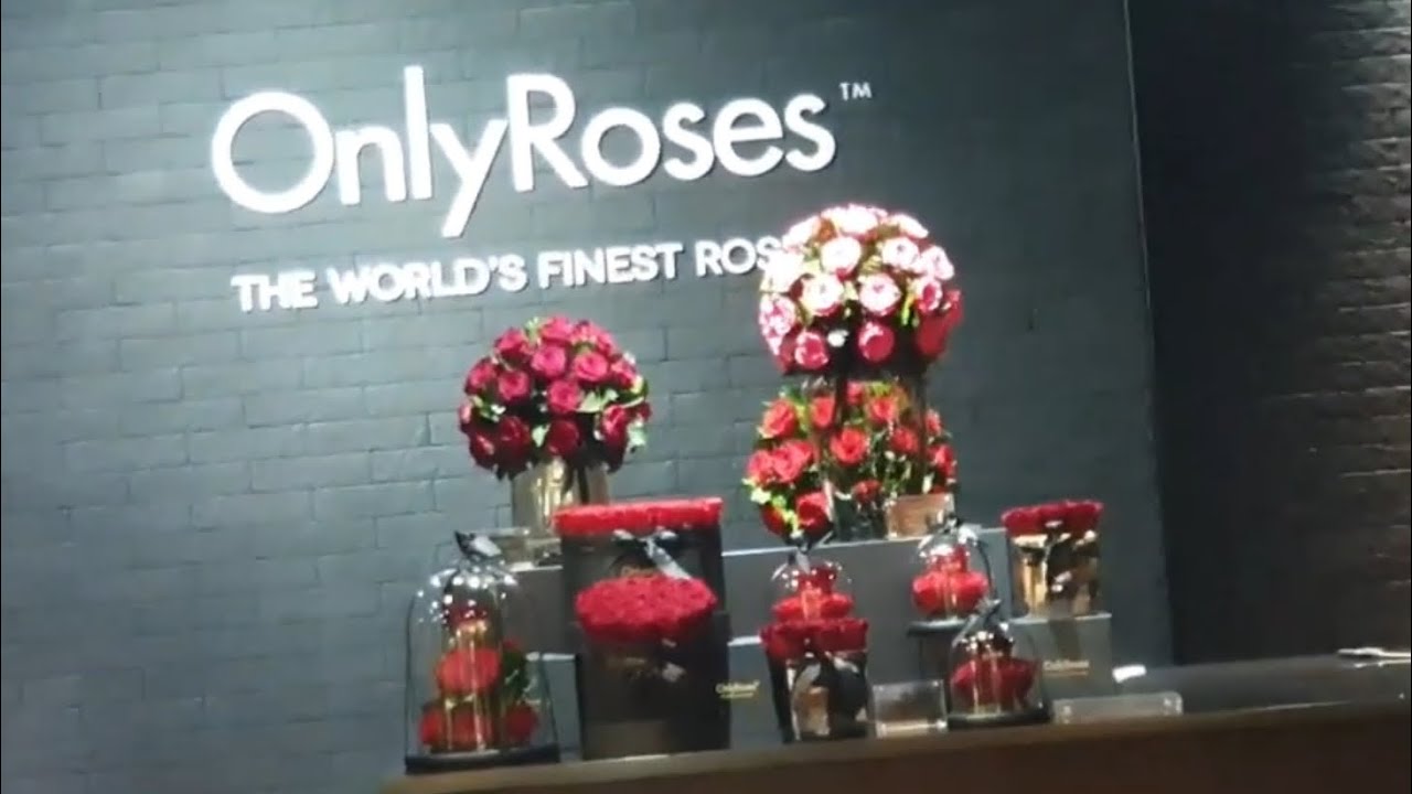 OnlyRoses / Valentine's Day 2021 /gate mall / Doha Qatar /اونلي روزز / غيت مول / عيد الحب/الدوحه قطر
