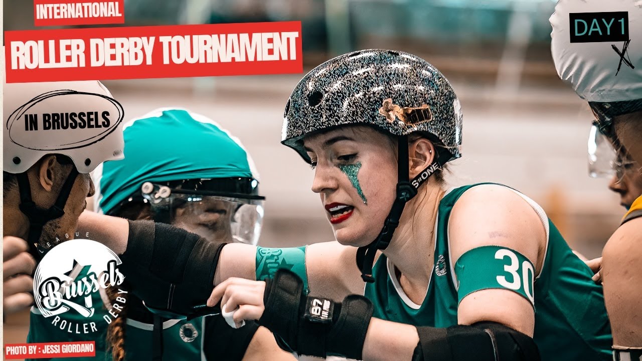 International Roller Derby tournament in Brussels 2025 - DAY 1