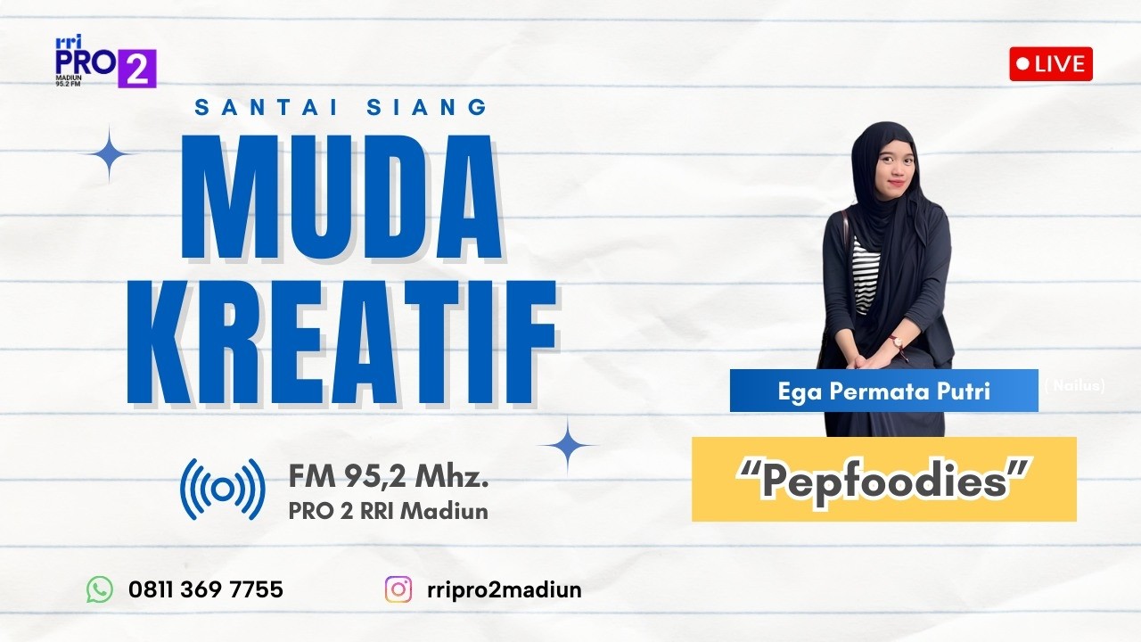 MUDA KREATIF - PRO 2 RRI MADIUN || 