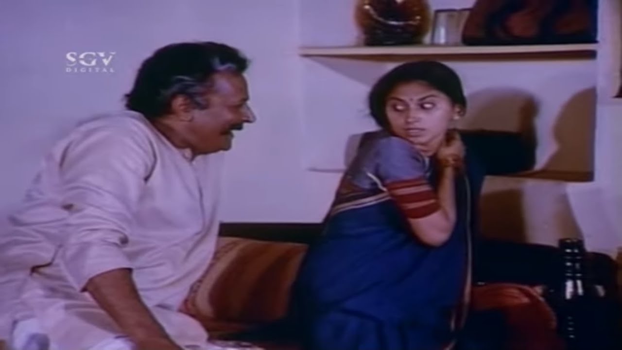 Gowda forcing Girl in Room | Kannada Scenes from Pathitha Pavani Kannada Movie