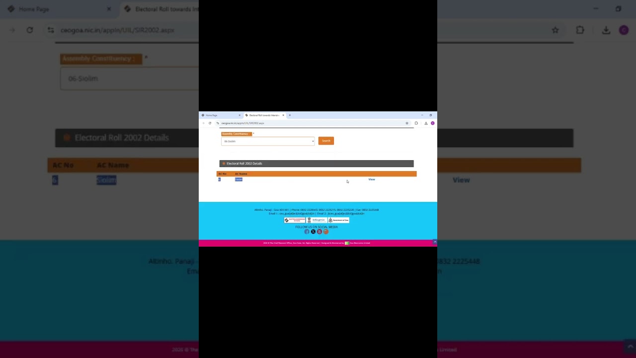 Procedure to Submit Enumeration Form Online