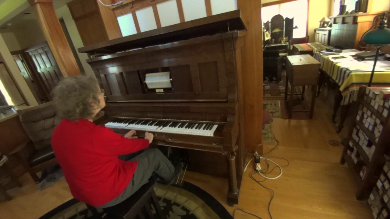Joplin plays Joplin Pleasant Moments 1916 piano roll