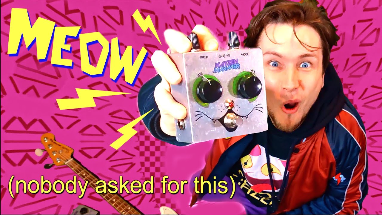 The first official SHOEGAZER signature pedal  - The KatzenJammer - Filter Fuzz & Synth Oscilator