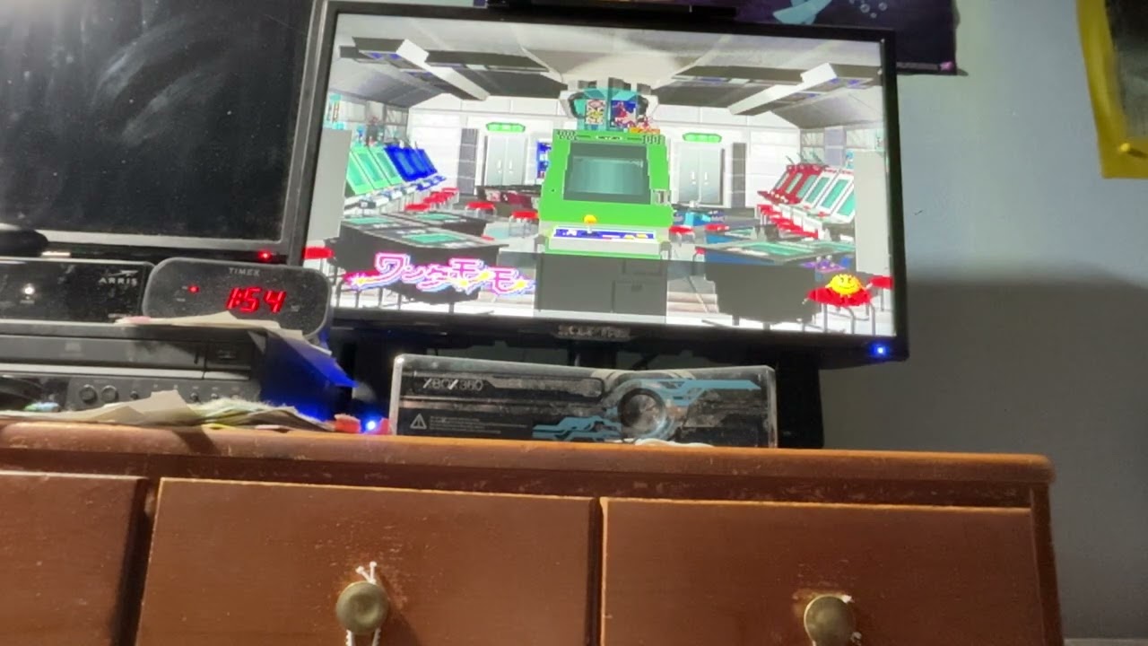 Namco museum encore arcade menu