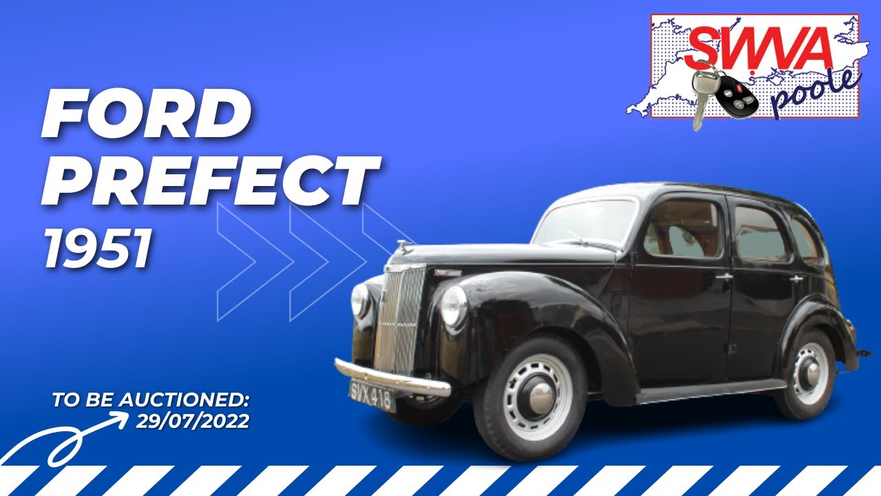 LOT 51 - Ford Prefect 1951 | SWVA 29th July 2022 Classic Auction