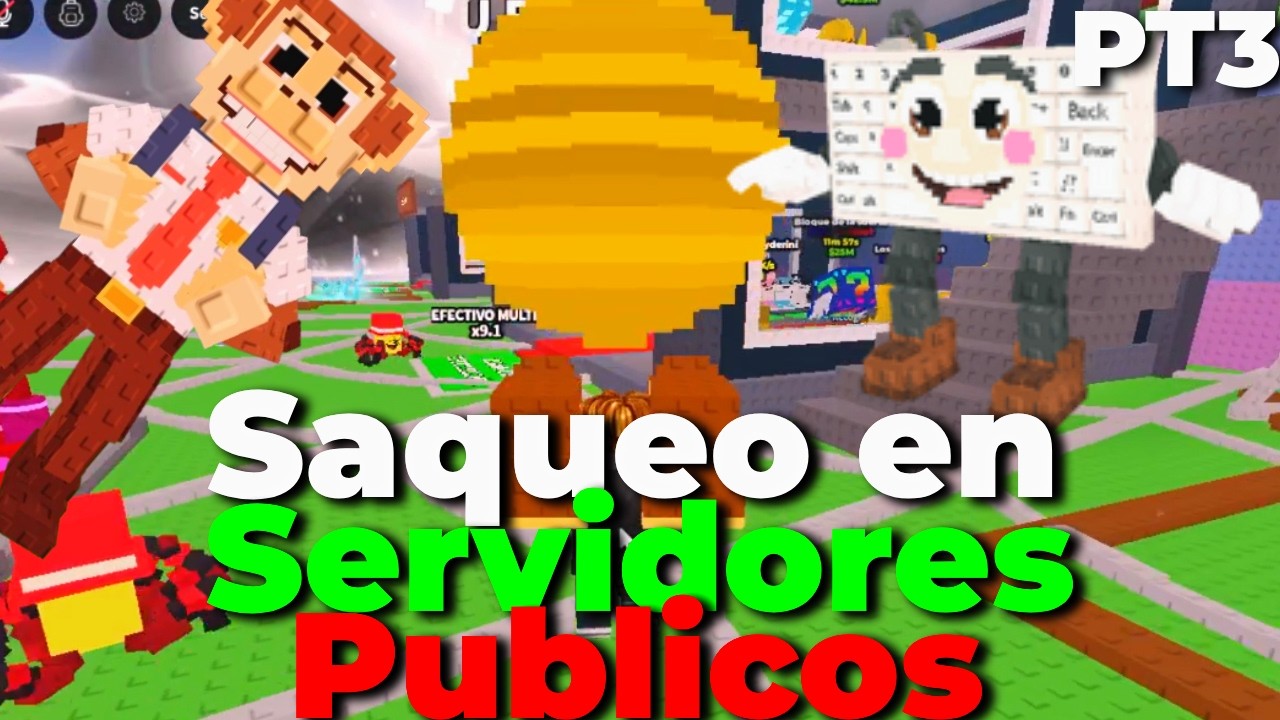 Robando Brainrots pero en ADMIN ABUSE de servidores públicos PARTE 3
