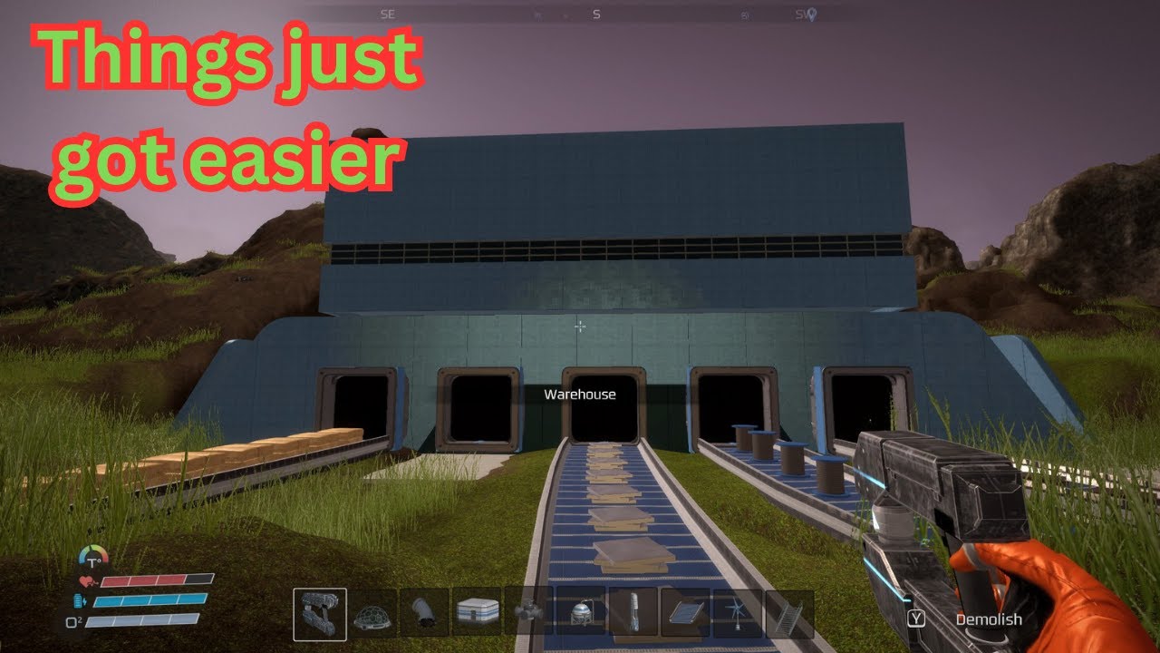 Eden Crafter Planet Nova (E-4) We now have the warehouse