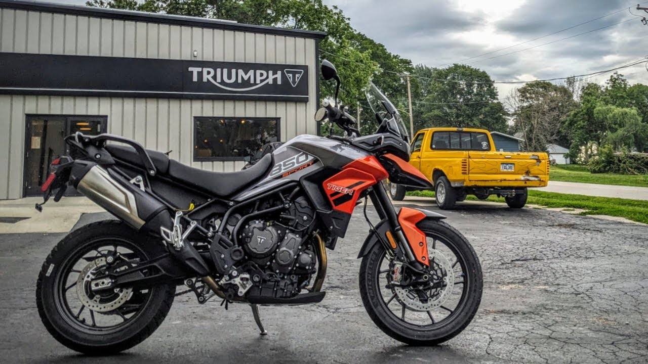 Great Looks & Amazing Everything - Triumph Tiger 850 Sport - I Want!