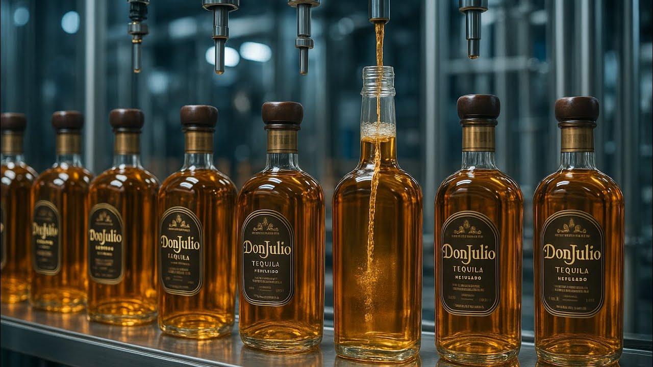 Como é feita a TEQUILA - Processo Industrial da Tequila DON JULIO
