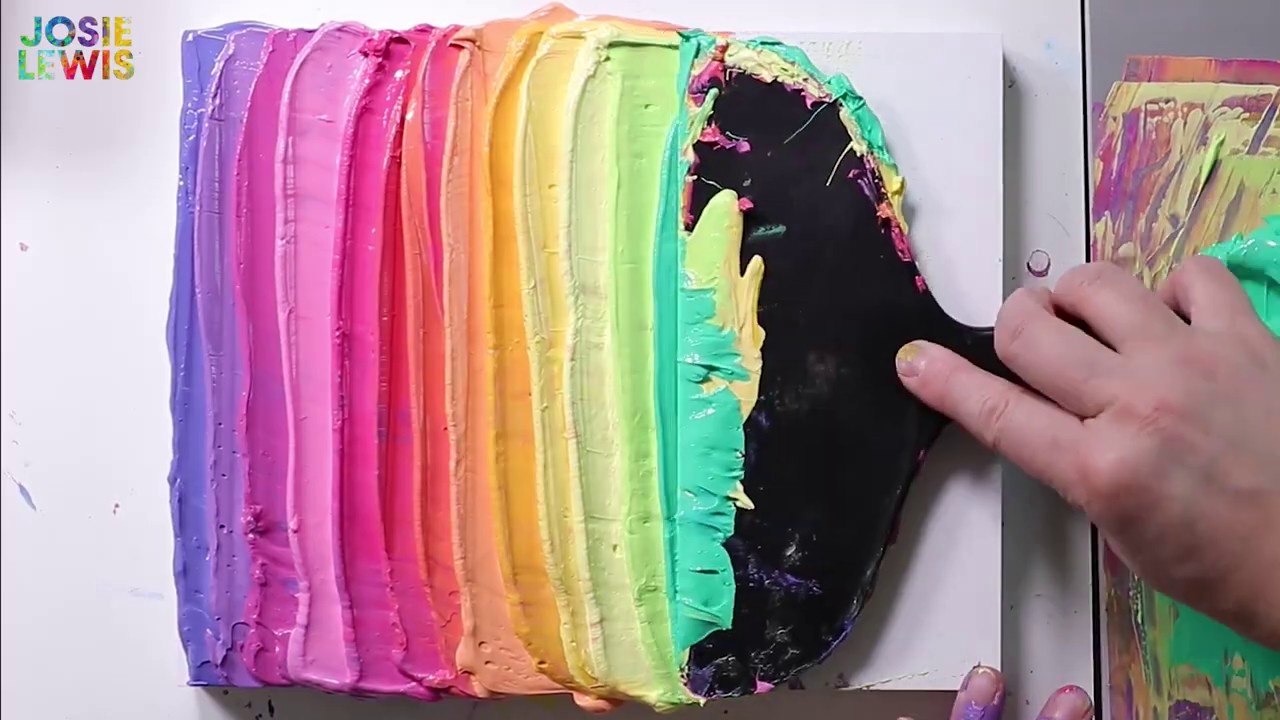 Tons of Awesome Art Techniques and Satisfying Painting Colors