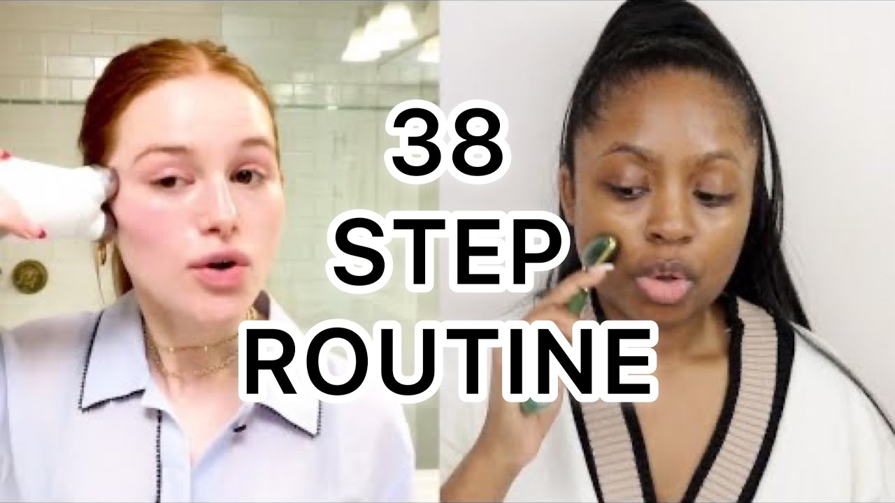 I FOLLOWED MADELAINE PETSCH 38-STEP BEAUTY ROUTINE