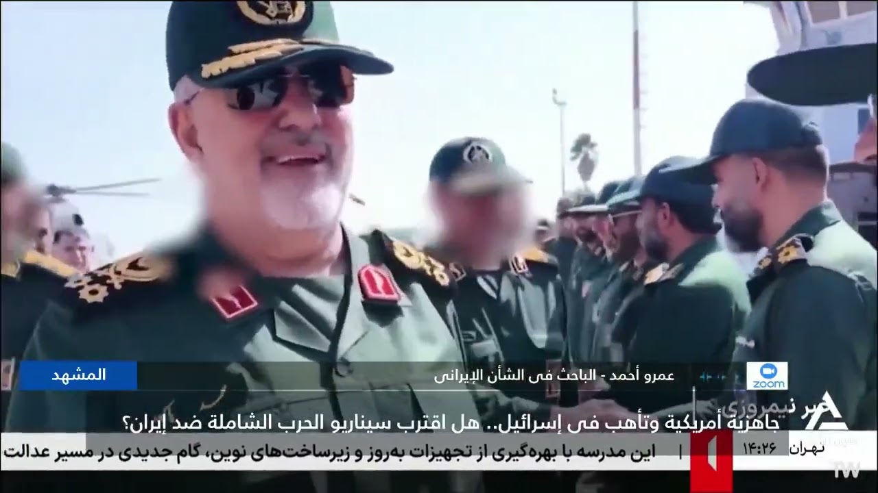 عمرو أحمد: الحشد العسكرى الأمريكى فى المنطقة قد يكون للضغط على إيران خلال المحادثات بينهما