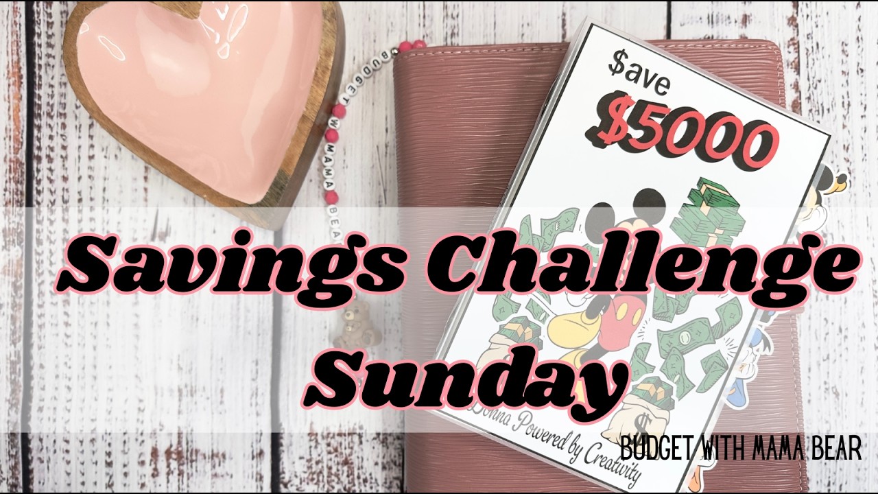 Savings Challenge Sunday | 5K | Happy Mail