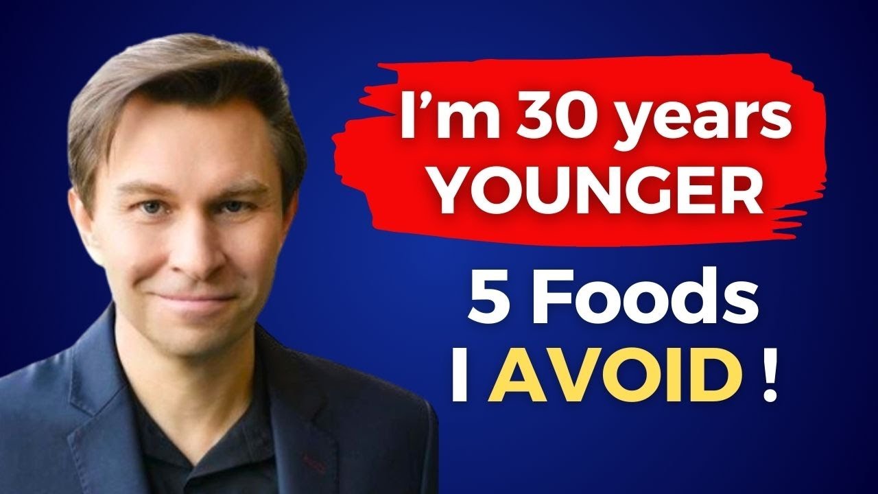 Я ИЗБЕГАЮ 5 ПРОДУКТОВ, и моё тело помолодело на 30 ЛЕТ! Профессор генетики Гарвардского университ...