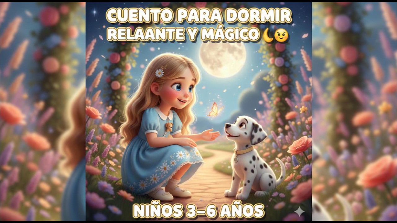 Gabriela y su Perrito Tachán 🐶 | Un Sueño de Amistad y Magia - Cuento para Dormir Niños 3-6