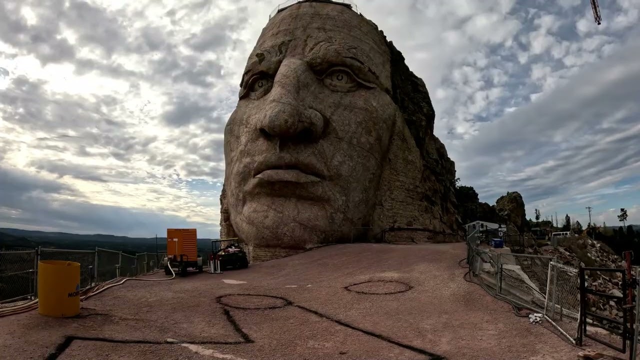 South Dakota Mount Rushmore and Crazy Horse Monument