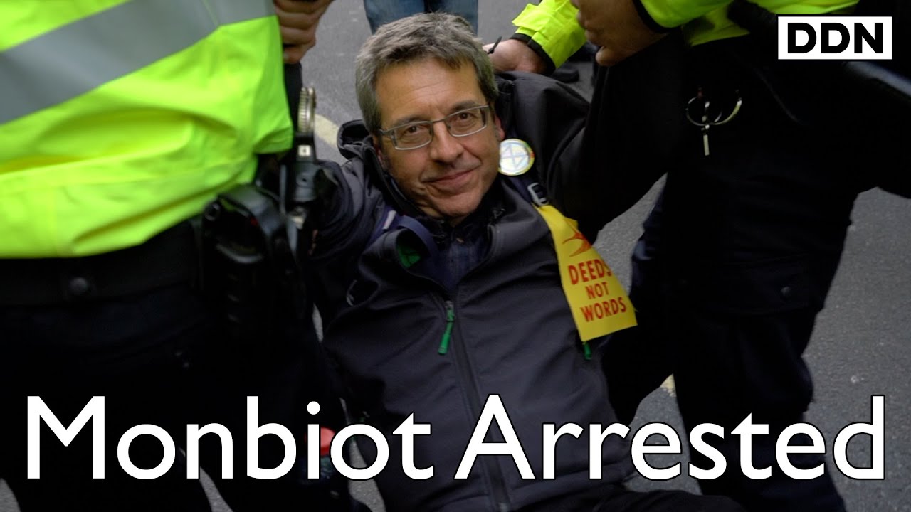 George Monbiot Reports From His Own Arrest! (Extinction Rebellion Protest)