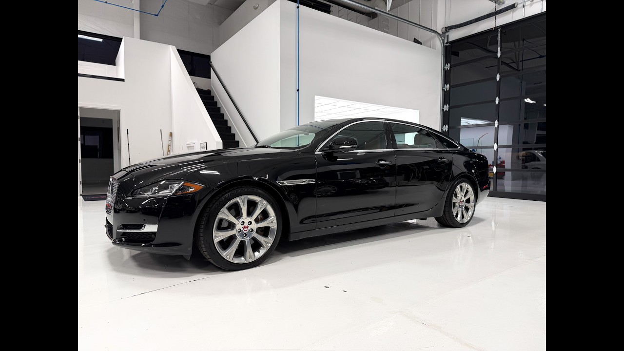 Jaguar XJ walk around 