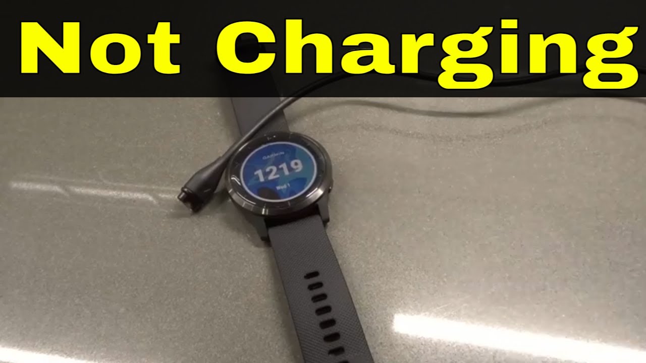 Garmin Vivoactive 4 Not Charging-4 Things To Try First
