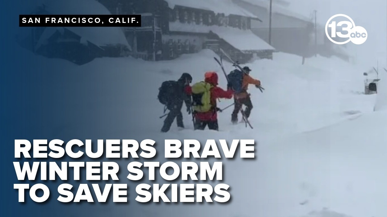 9 skiers missing, 6 rescued after avalanche near Lake Tahoe in California