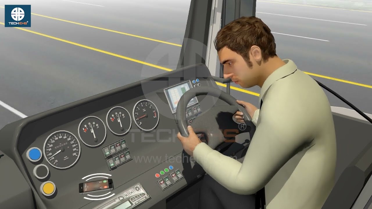 Driving Safety Rules | Defensive Driving | Animated Safety Videos | TECH EHS