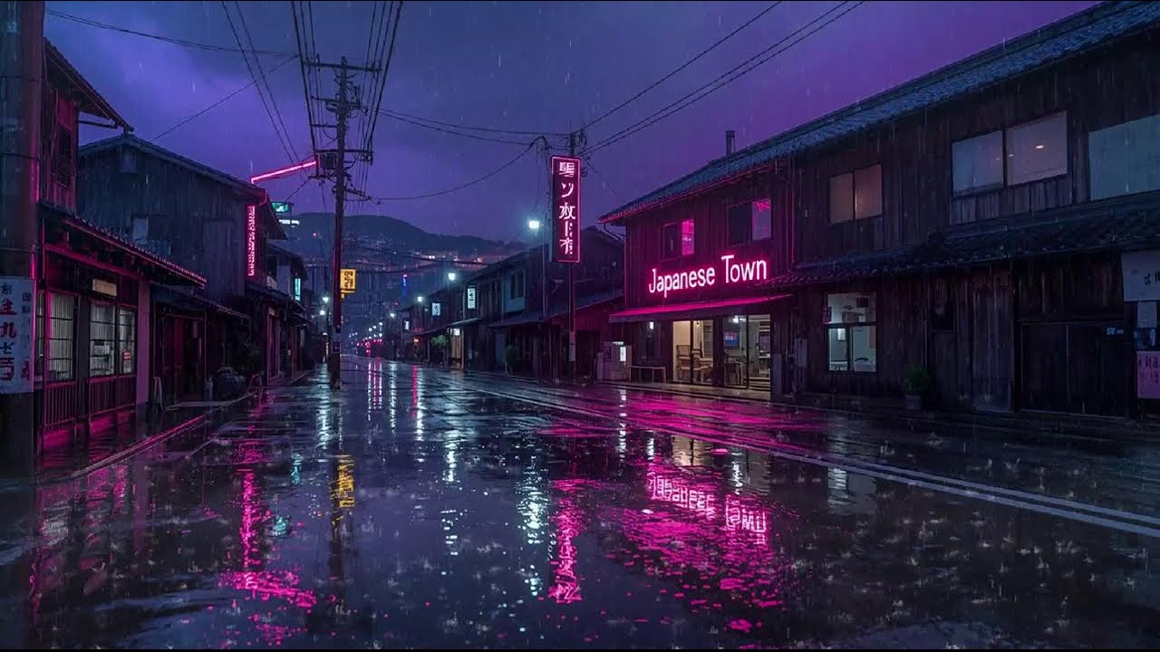 Tokyo Midnight Rain 🌧️ Lofi HipHop Beats for Focus, Study & Night Vibes #3