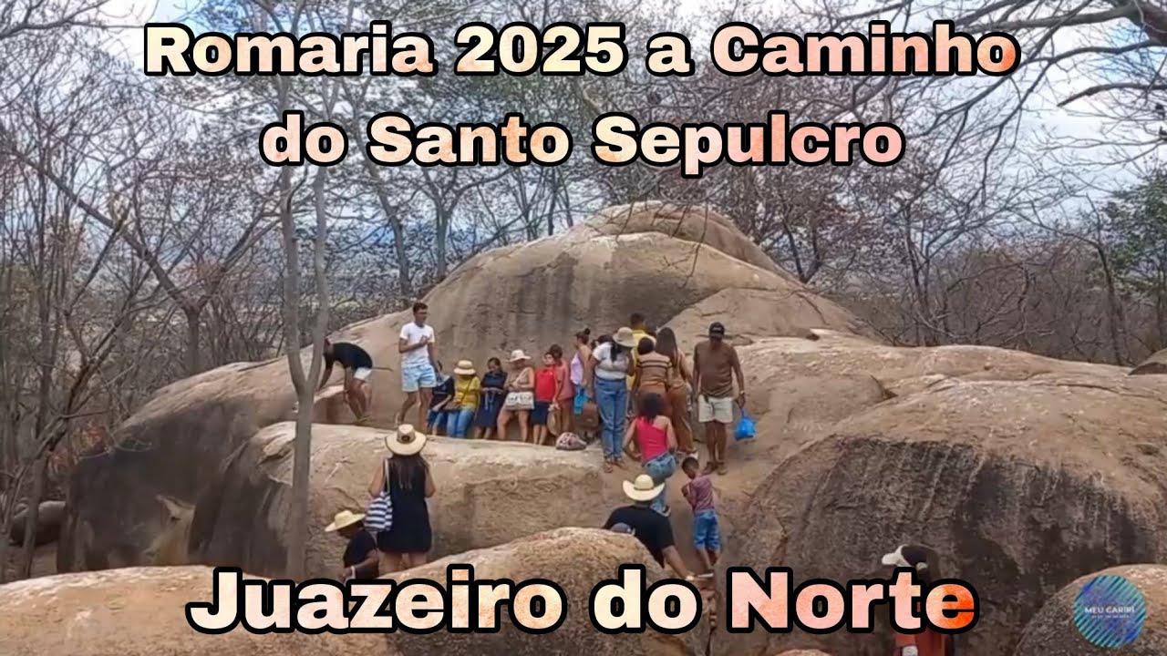 Assim é a fé penitência peregrinação no Santo sepulcro na romaria 2025 Juazeiro do Norte