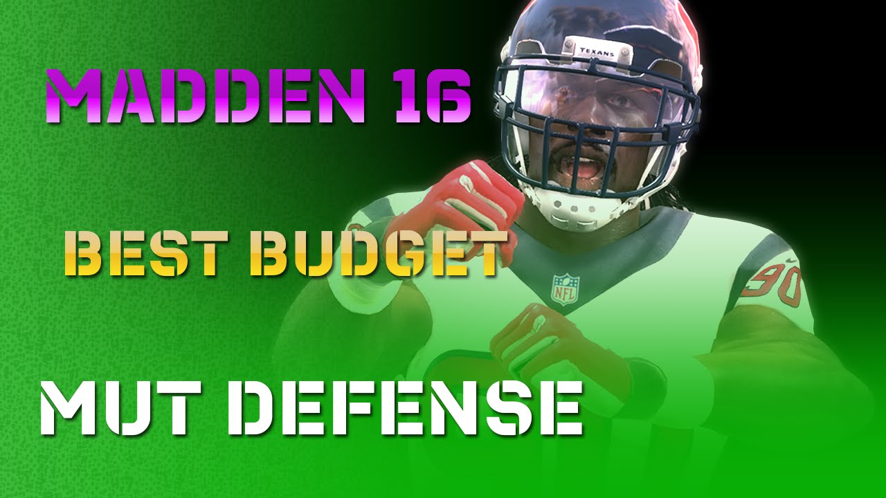 Madden 16 - Best MUT Budget Players on Defense! Gold Cards!