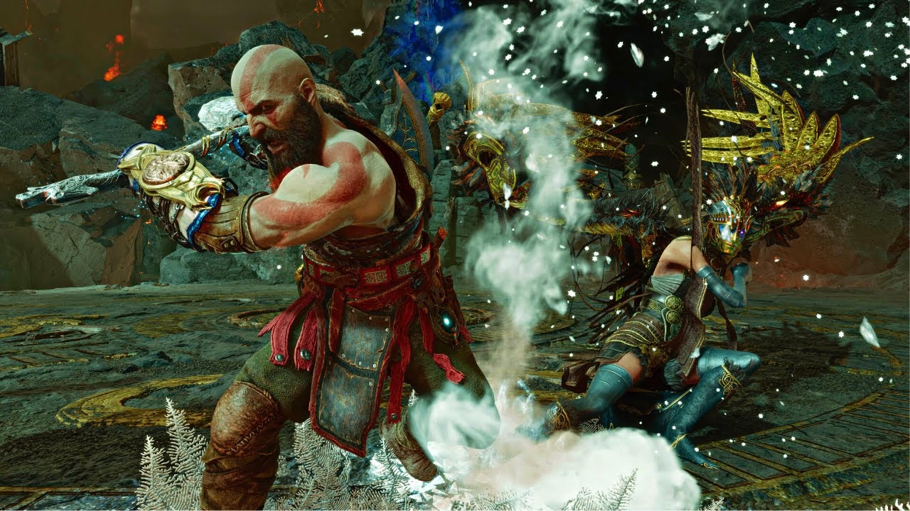 God of War Ragnarok - Gna Boss Fight ( No Damage / GMGOW / NG )