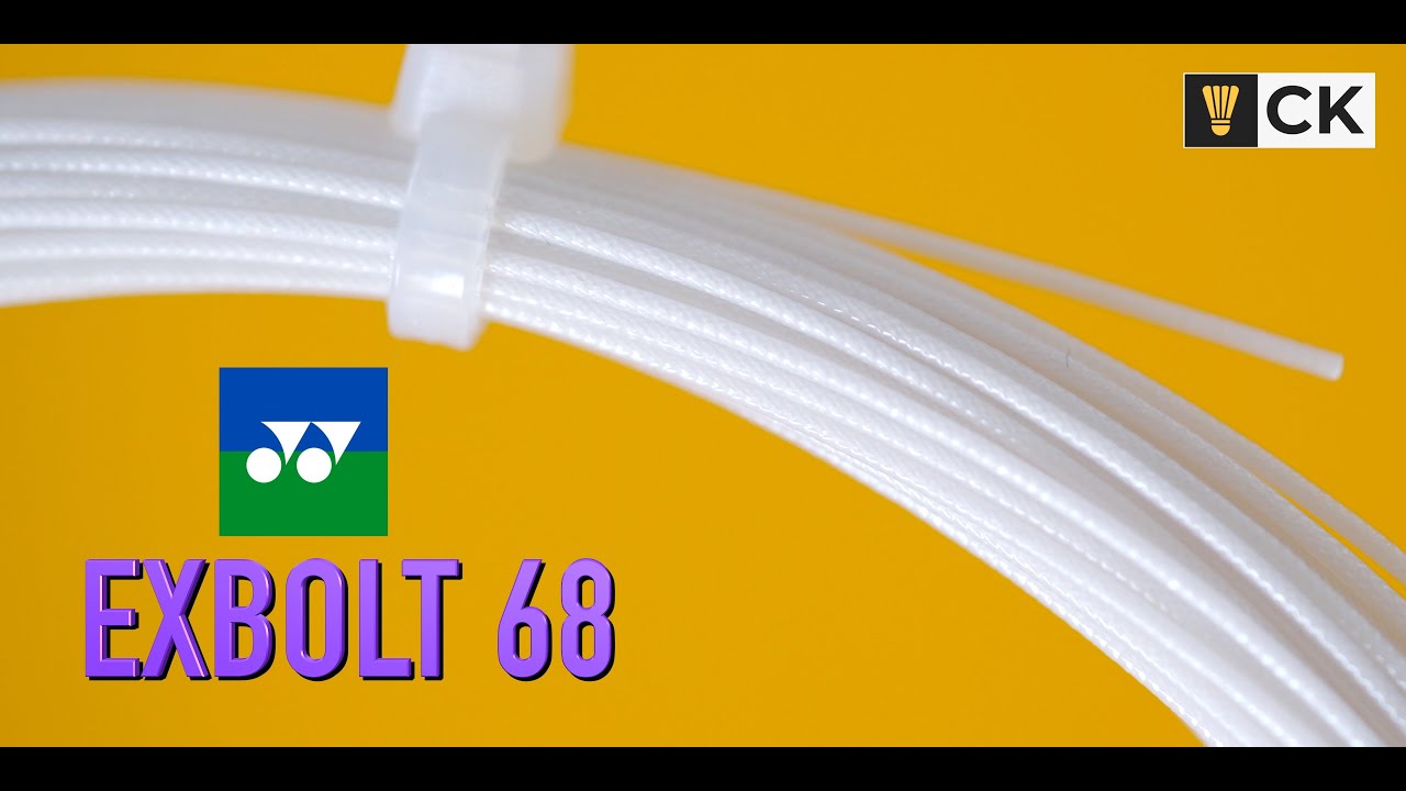Yonex Exbolt 68 против Exbolt 65 против Exbolt 63: является ли Exbolt 68 ЛУЧШЕЙ долговечной струн...