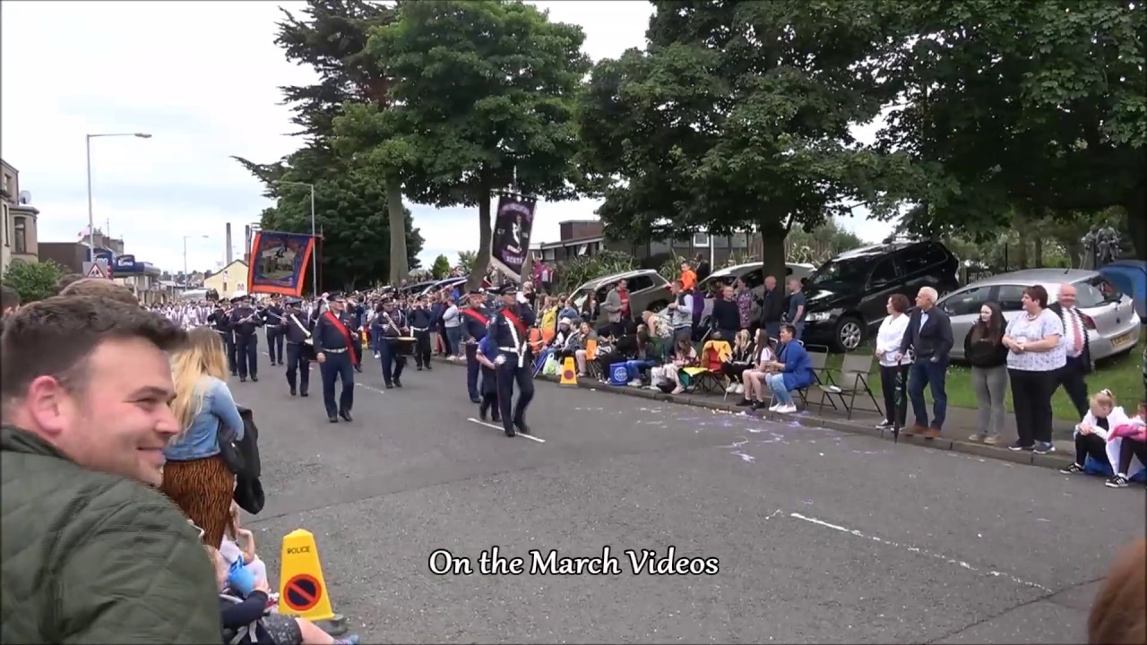 Larne 12th July return parade 2019