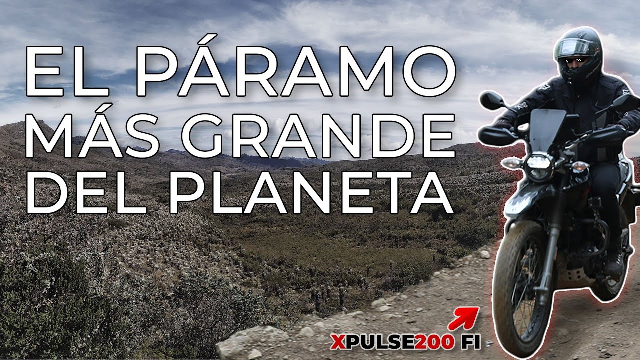 CAÍDAS y PINCHAZOS por el Páramo del Sumapáz con Búfalo Xpulse