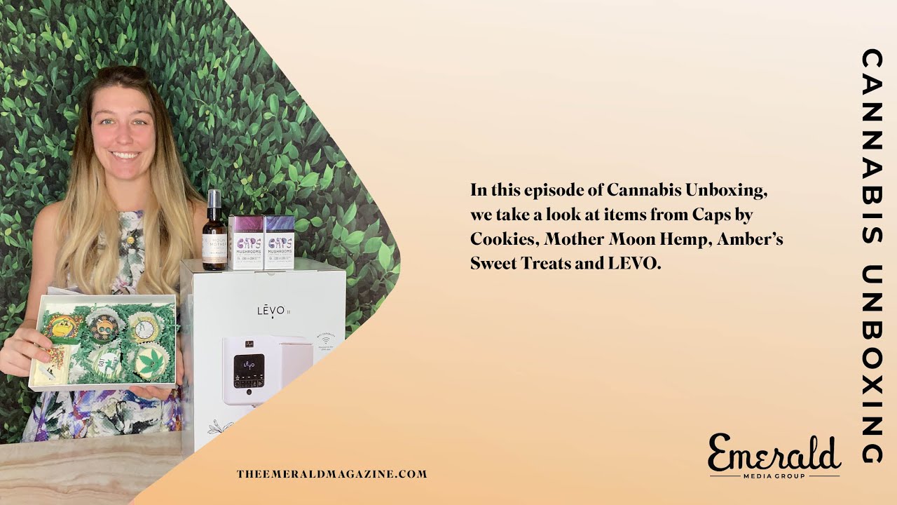 Cannabis Unboxing: Caps by Cookies, Mother Moon Hemp, Amber&rsquo;s Sweet Treats, and LEVO