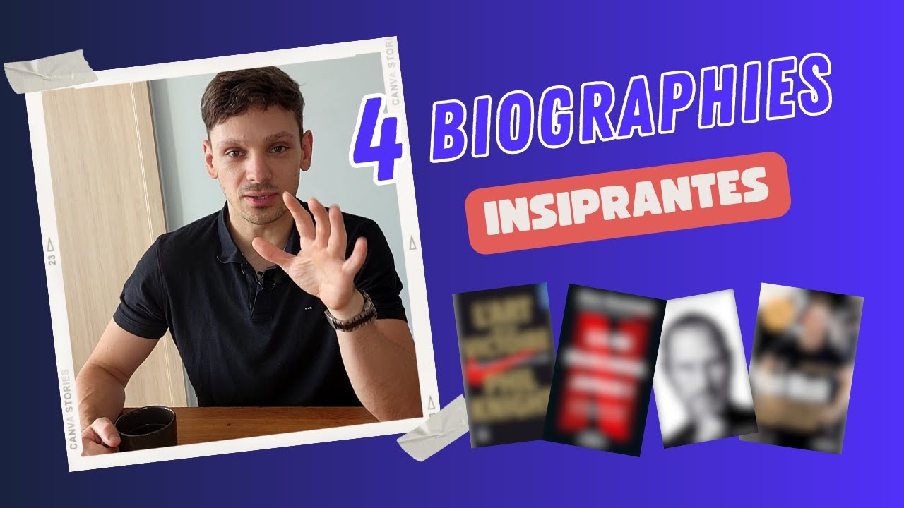 4 biographies inspirantes que j'ai &eacute;cout&eacute;