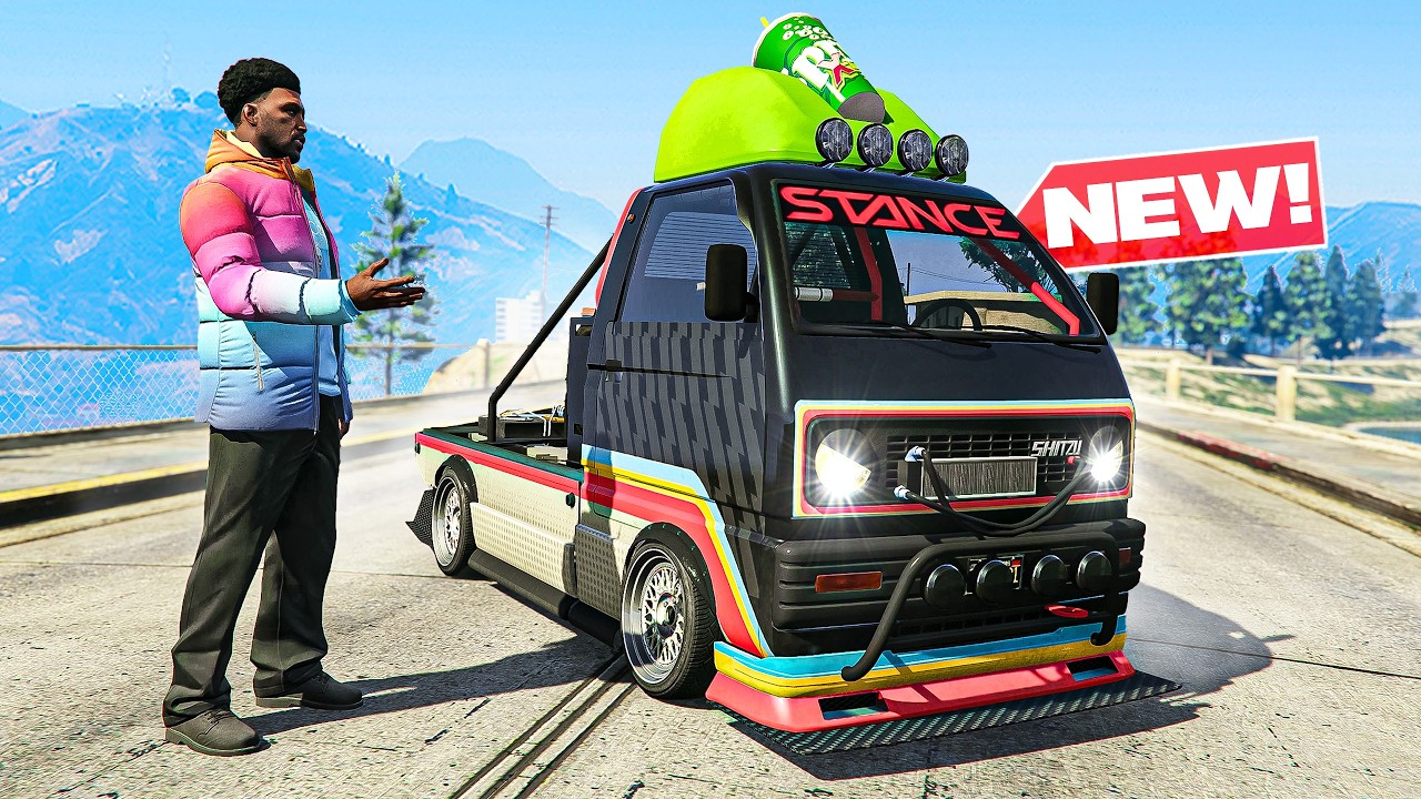GTA 5 Online - NEW Shitzu Keitora Customization (Kei Truck)