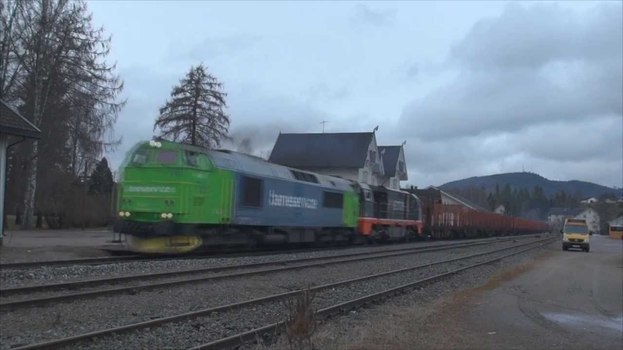 Hector Rail på Solørbanen 1.1.2014