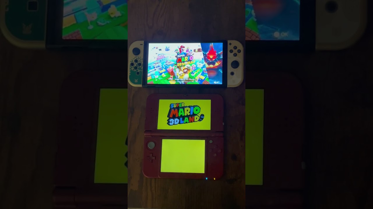 Super Mario 3D Land Vs Super Mario 3D World #nintendo #switch #gaming