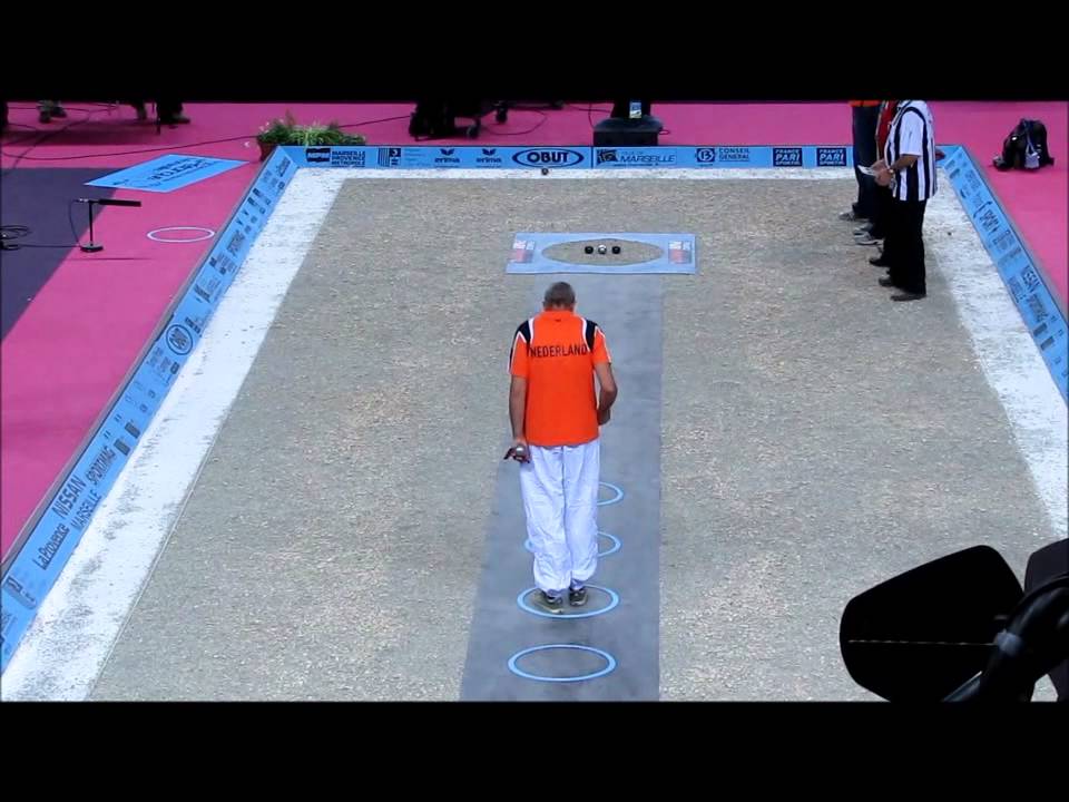 World Championship Petanque 2012  Tireren  Edward Vinke  Pays-Bas