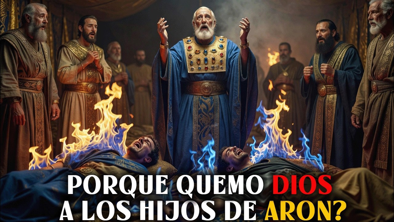 ¿POR QUÉ RAZÓN DIOS QUEMÓ VIVOS A LOS DOS HIJOS DE ARON? | UNA DESOBEDIENCIA QUE ACABO CON SUS VIDAS