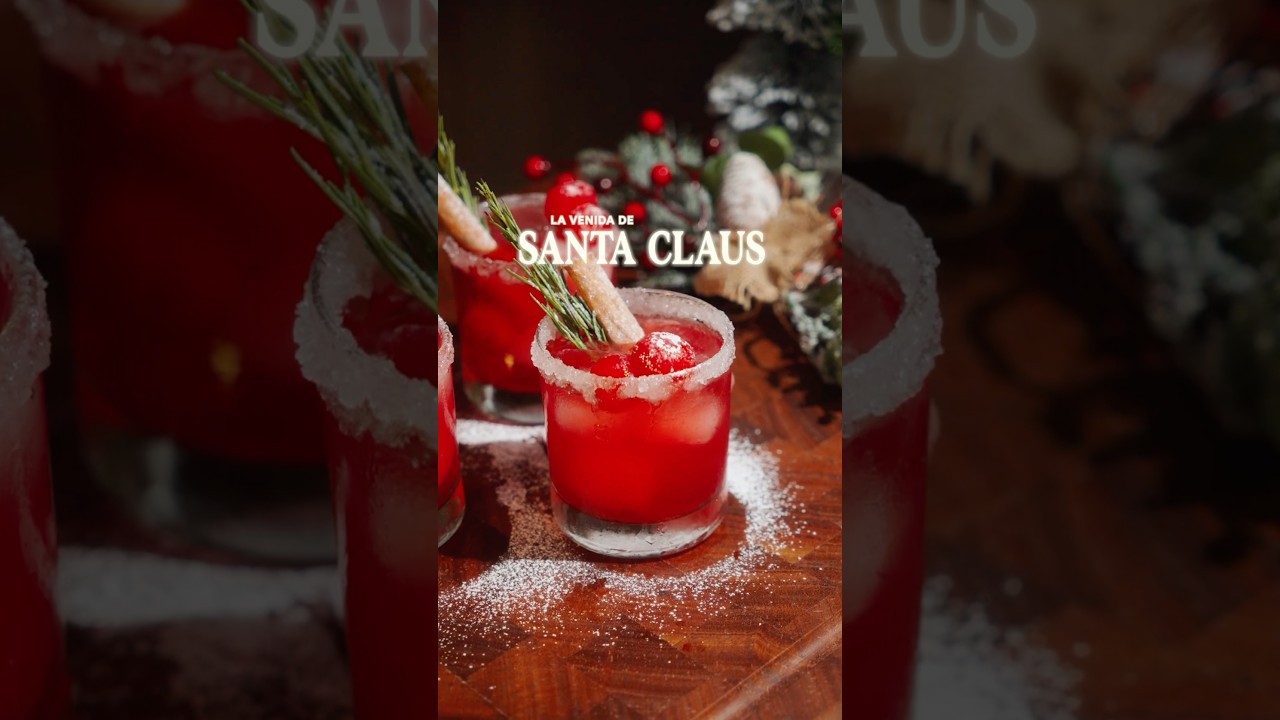 Prep&aacute;rate para una noche buena con este c&oacute;ctel 🫦🎅🍷