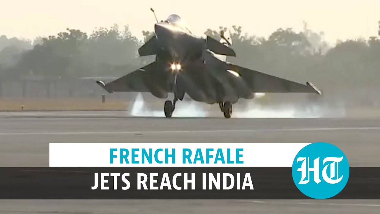 Watch: French Rafale jets land in Jodhpur for exercise Desert Knight-21