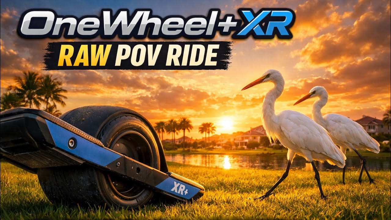 OneWheel+ XR | Raw POV Ride | Sunny Florida | Communities & Hidden Paths