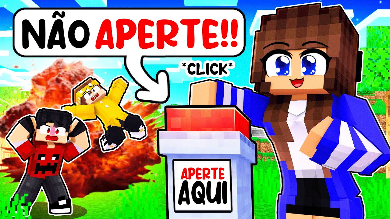 NÃO APERTE esse BOTÃO no Minecraft ◂Miika▸