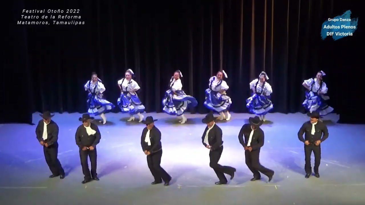 Grupo Danza Perla Tamaulipeca de Cd. Victoria, Tam. En Teatro Reforma, Matamoros, Tam. 2022.