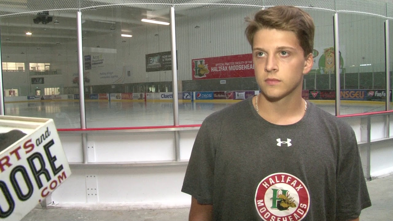 Nathan MacMillan - Mooseheads hopeful