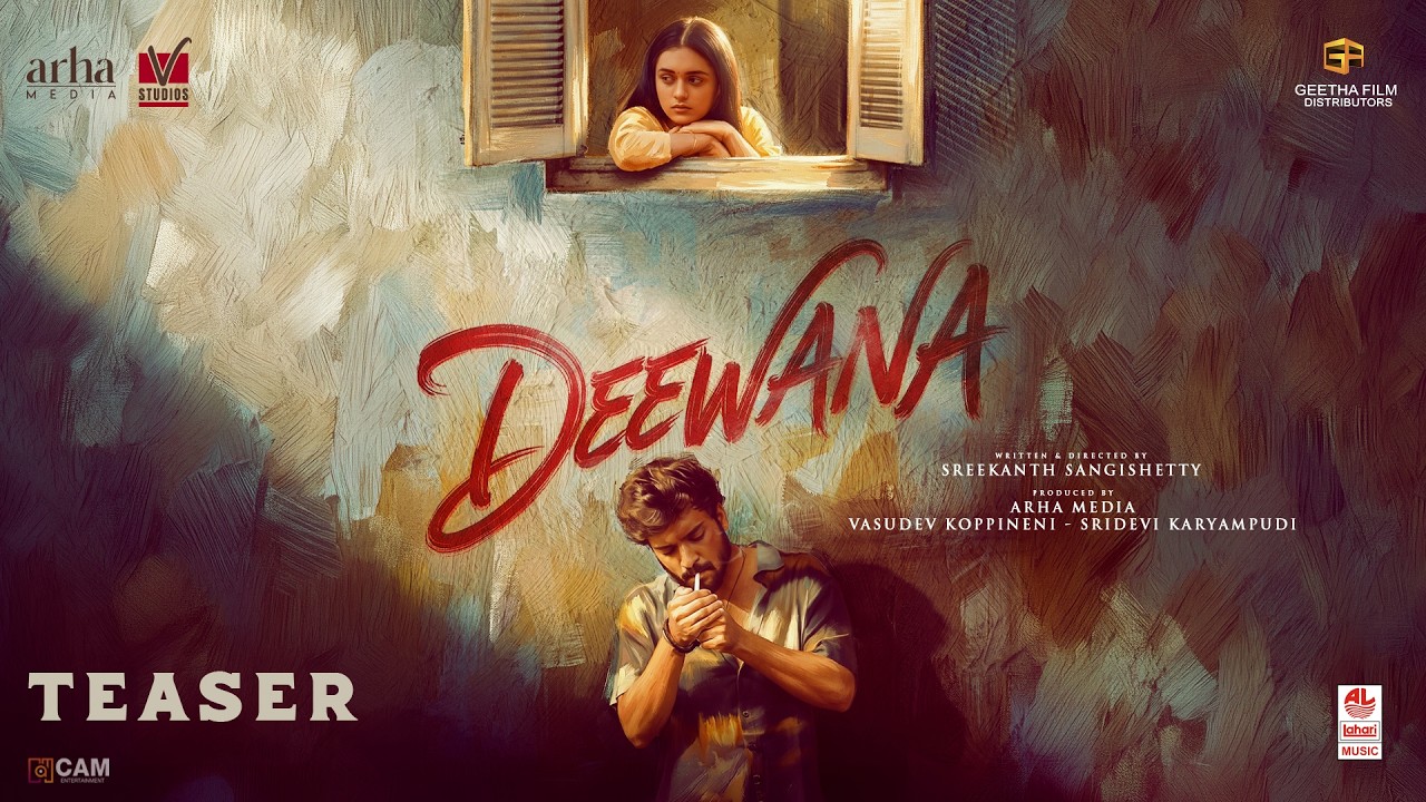 Deewana Movie Teaser | Harshith, Smeha | Geetha Arts | V Studios | Arha Media | Sreekanth | Eshwar 