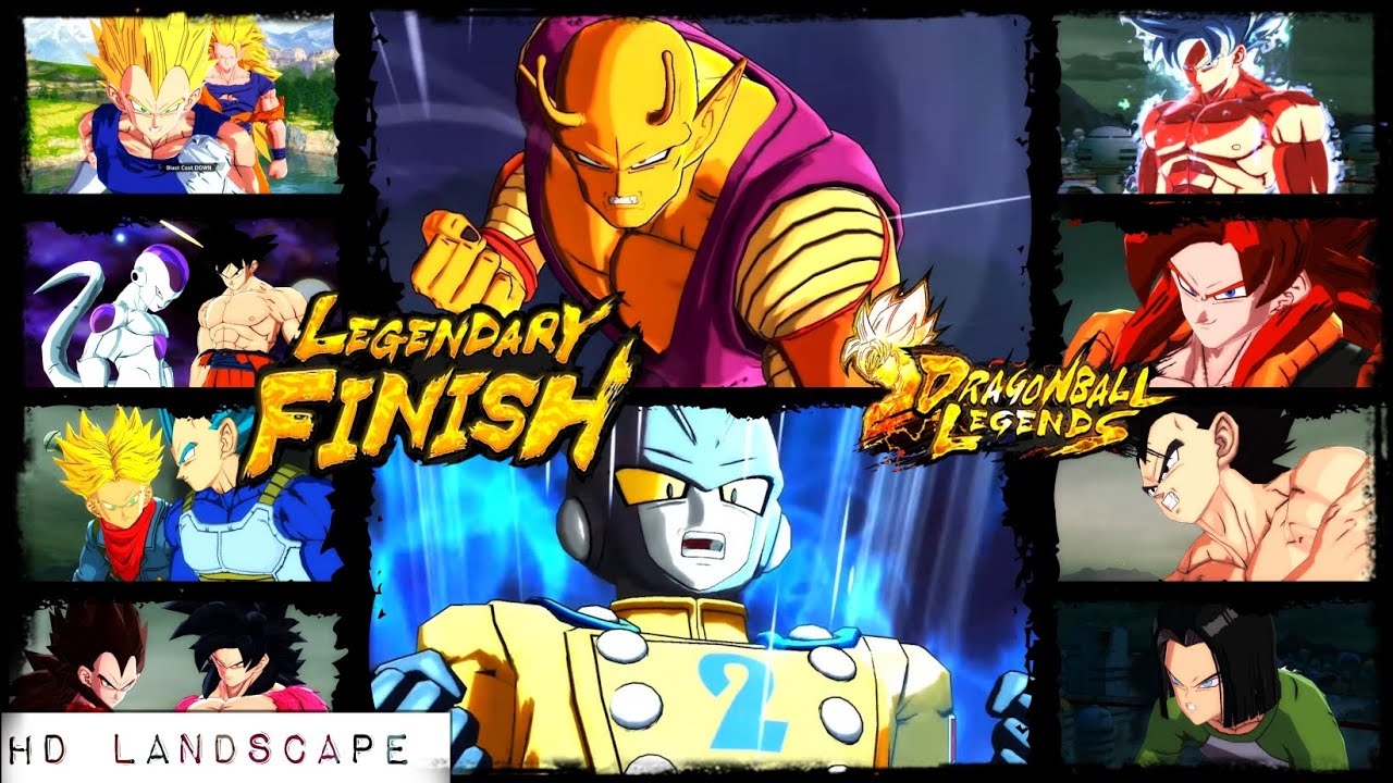 DRAGON BALL LEGENDS: ALL LEGENDS LIMITED - LEGENDARY FINISHES | HD LANDSCAPE / すべての伝説的な仕上げ