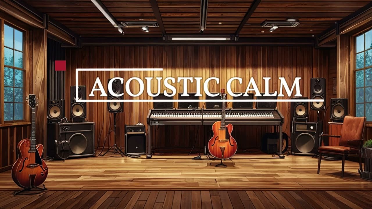 🔈📼 Vintage Studio Vibes – Acoustic Guitar in a Retro Atmosphere